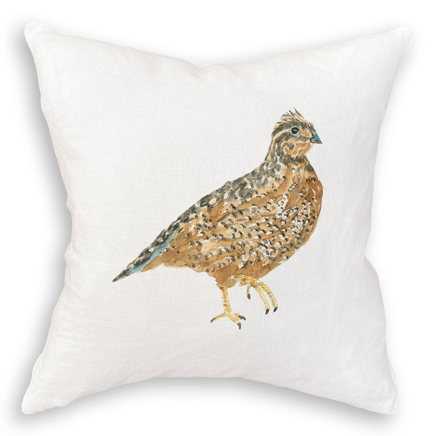 Brown Quail: Dishtowel / -
