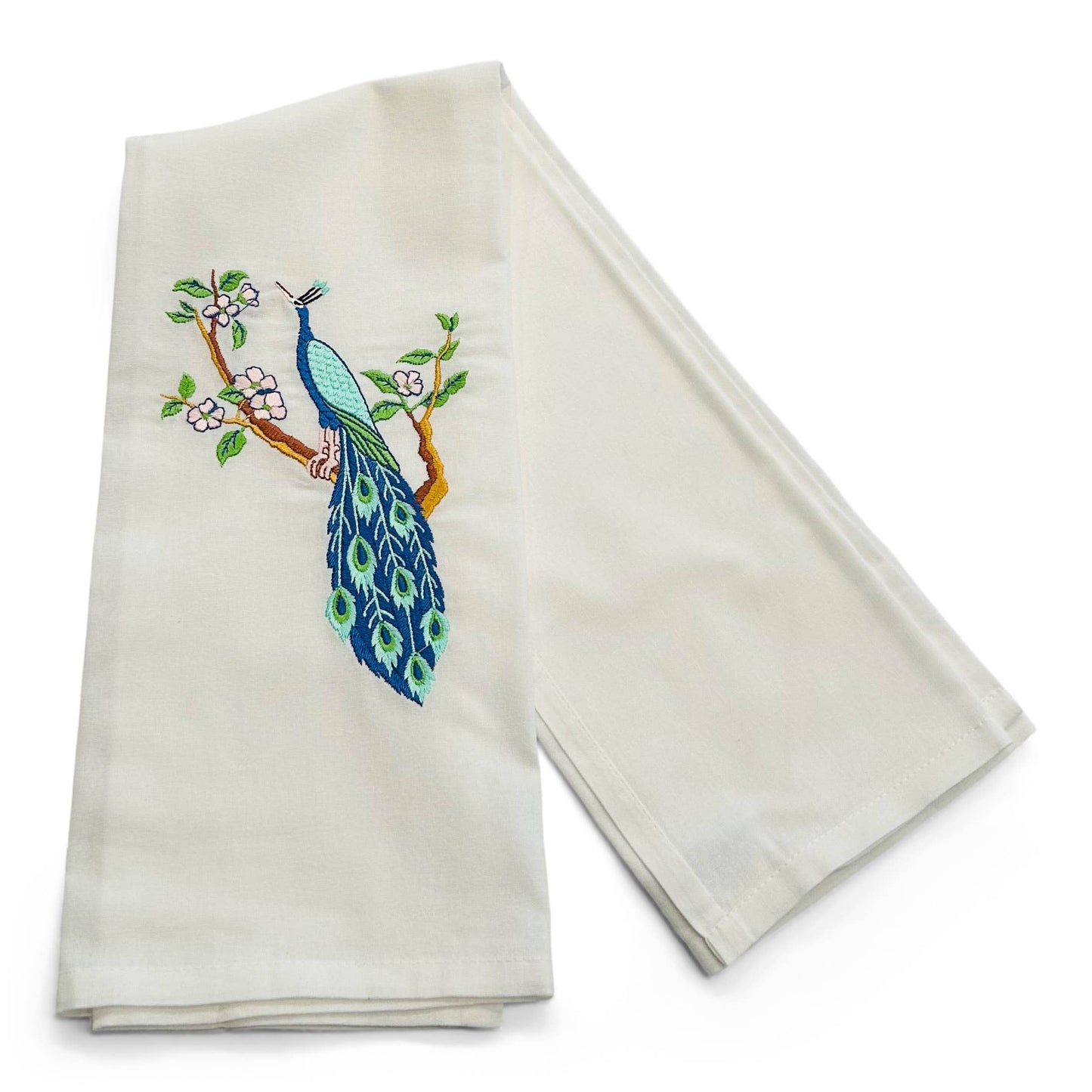 Towel - Peacock - Mahjong Inspiration