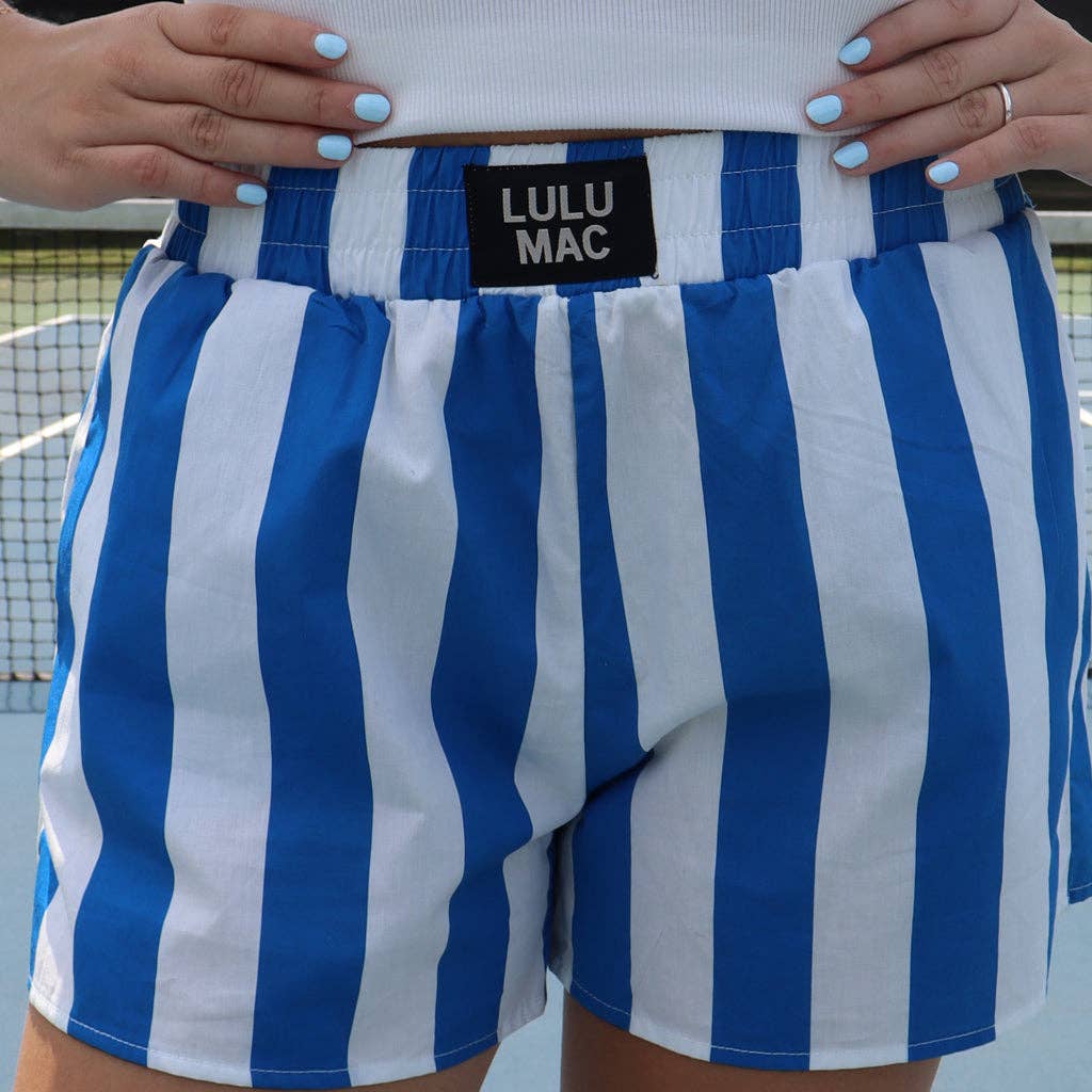 BXDBS-ROYAL DARBY BOXER SHORT: ROYAL / Small