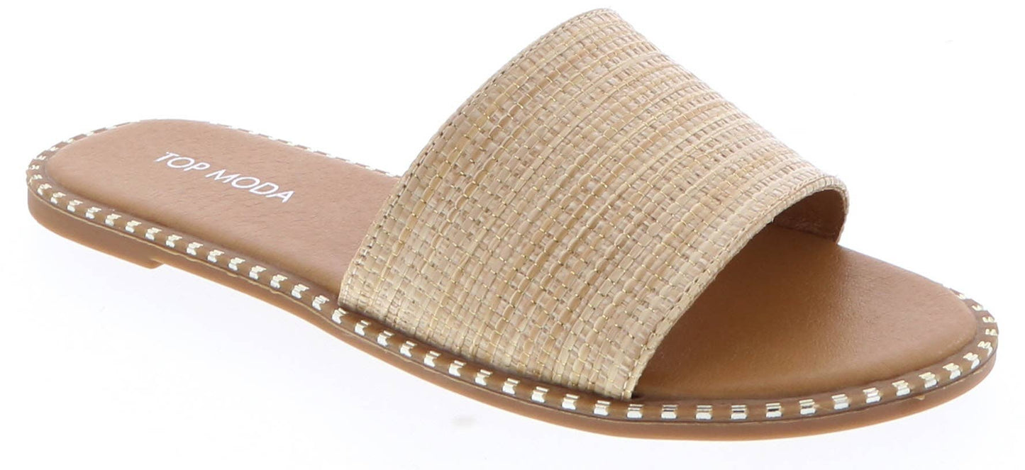 GATETH Women's Style No. TP-GATETH-1 Sandals: Nude PU / 18 Pack (B)