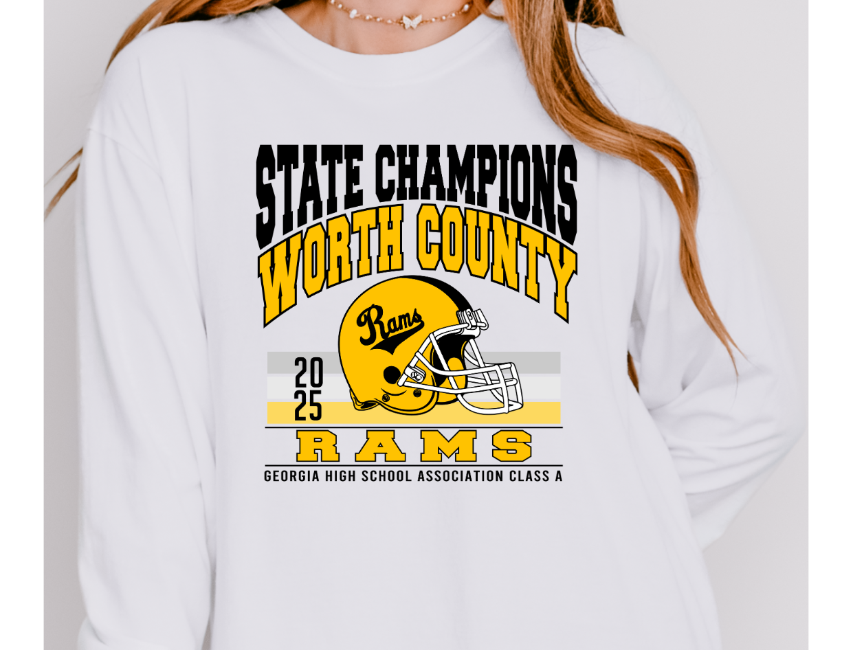 Worth County Rams CHAMPIONSHIP T-Shirt